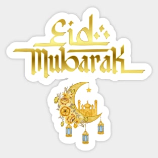 Arabic Eid-Mubarak Sticker